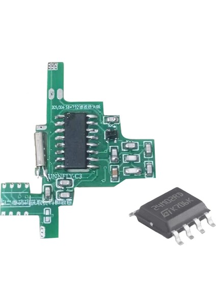 Quansheng Uvk5/uvk6 SI4732 SI4732 Intersom Modifikasyon Modülü Filtresi Amplifiye Sürüm+2m Genişletme Çip Intercom Modülü (Yurt Dışından)