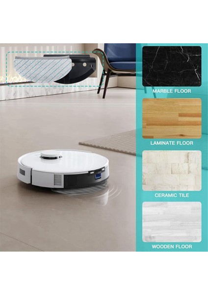 Ecovacs N20 Plus, N20 Pro Plus Elektrikli Süpürge Paspas Tutucu ve Paspas Pedi Için (Yurt Dışından) fırsatları
