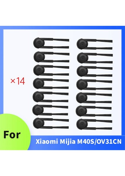 Xiaomi Mijia M40S/OV31CN Süpürge Aksesuarları Için 14 Adet Yan Fırça Yedek Parçaları (Yurt Dışından) fiyatları