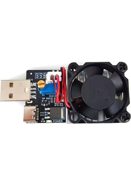 Dc 3 7-20V 3A 25W Yük Test Cihazı Test Direnç Modülü USB &amp Tip C Arayüz Ayarlanabilir Sabit Akım (Yurt Dışından) modelleri