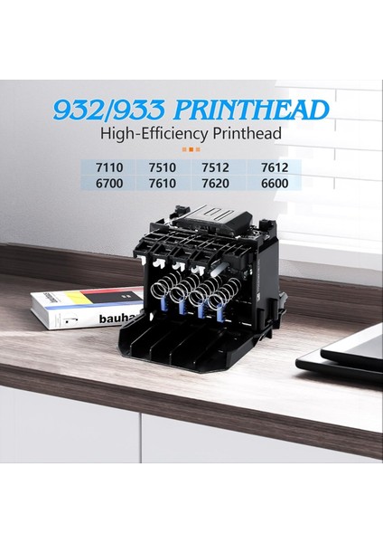 932/933 Hp Officejet 7110 7510 7512 7612 6700 7610 7620 6600 Serisi Yazıcılar Yazıcı Kafası (Yurt Dışından) modelleri