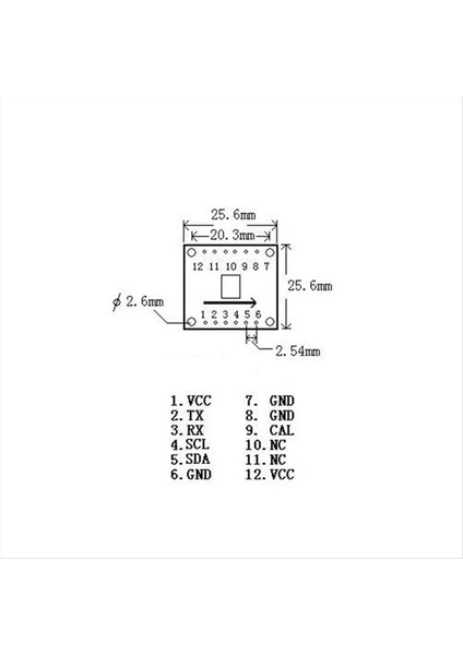 Gy-26 Yüksek Hassasiyetli Yüksek Hassasiyetli Dijital Pusula Sensörü Modülü Gy 26 GY26 Dc 3V- 5V Gps Navigasyonu Için (Yurt Dışından) indirimleri