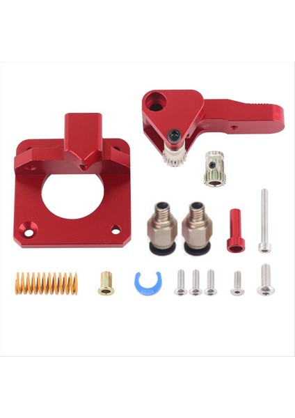 CR-10S Pro Ender-3 3D Yazıcı Ekstrüder Için Dual Dişli Ekstrüder Yükseltme 1 75MM Alüminyum Besleme Çift Kasnak (Yurt Dışından)