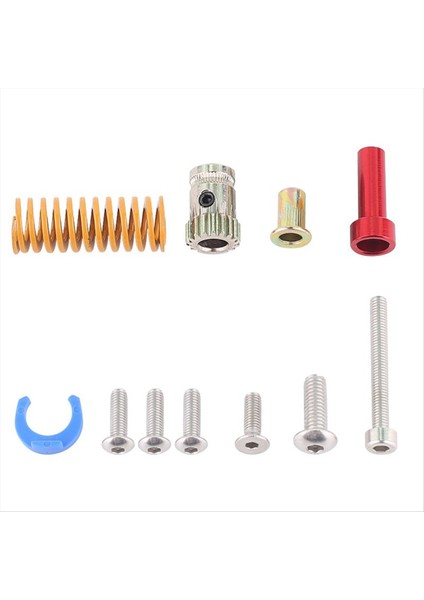 CR-10S Pro Ender-3 3D Yazıcı Ekstrüder Için Dual Dişli Ekstrüder Yükseltme 1 75MM Alüminyum Besleme Çift Kasnak (Yurt Dışından) fiyatları