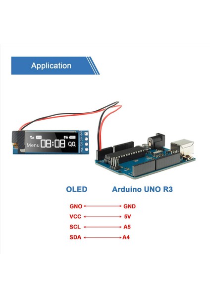 10 Parça I2C Ekran Modülü 0 91 Inç I2C OLED Ekran Modülü I2C OLED Ekran Sürücüsü Dc 3 3V-5V (Beyaz Işık) (Yurt Dışından) modelleri