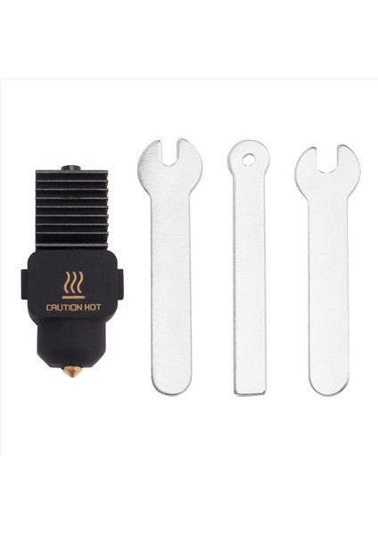 Bambu Laboratuar A1 Mini Nozul Sıcak Uç Montajı Için Hotend Kiti Bambulab A1 3D Yazıcı Parçası Için 0 6mm Sertleştirilmiş Çelik Nozul (Yurt Dışından)