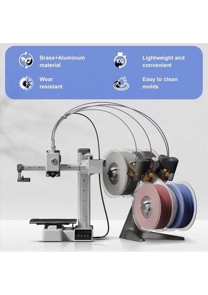 Bambu Laboratuar A1 Mini Nozul Sıcak Uç Montajı Için Hotend Kiti Bambulab A1 3D Yazıcı Parçası Için 0 6mm Sertleştirilmiş Çelik Nozul (Yurt Dışından) fiyatları