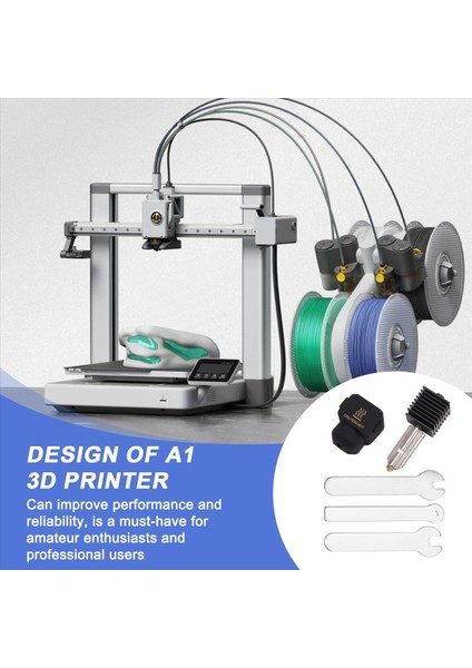 Bambu Laboratuar A1 Mini Nozul Sıcak Uç Montajı Için Hotend Kiti Bambulab A1 3D Yazıcı Parçası Için 0 6mm Sertleştirilmiş Çelik Nozul (Yurt Dışından) indirimleri