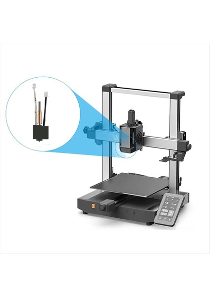 Anycubic Kobra 3 3D Yazıcı Baskı Başı Sıcak Uç Isıtma Bloğu Kiti 5 Adet Ekstra 0 4 mm Pirinç Nozullar (Yurt Dışından) fiyatları