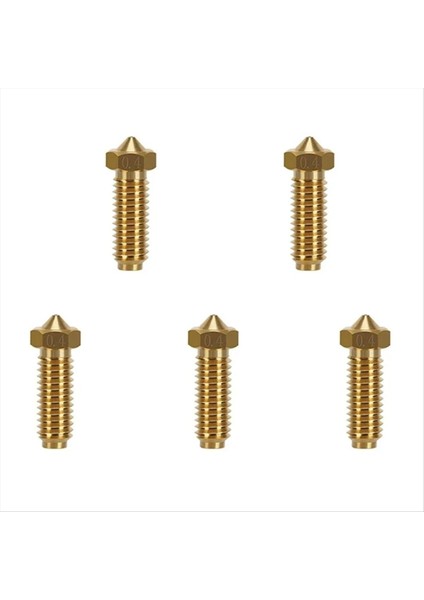 Anycubic Kobra 3 3D Yazıcı Baskı Başı Sıcak Uç Isıtma Bloğu Kiti 5 Adet Ekstra 0 4 mm Pirinç Nozullar (Yurt Dışından) fırsatları