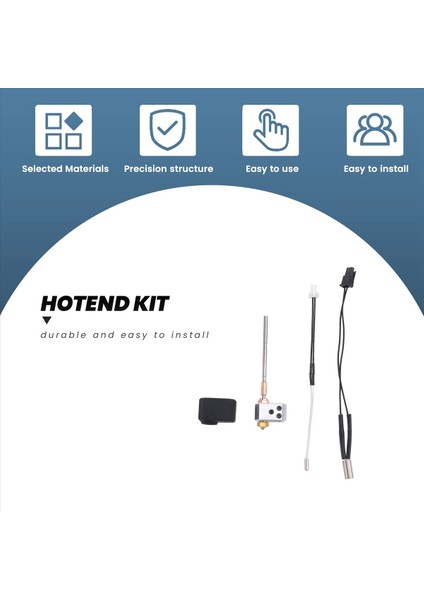 Prusa Mk4/xl Sıcak Uç Kit Montajı Için 3D Yazıcı Sıcaklığı Kiti Silikon Çorap Isıtma (Yurt Dışından) fiyatları