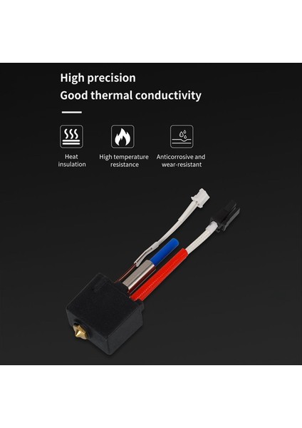 Anycubic Kobra 2 Hotend Pirinç+Sertleştirilmiş Çelik Nozul 24V 60W Isıtma Çubuğu Kobra 2 Neo/max/plus/pro 3D Yazıcı (Yurt Dışından) indirimleri