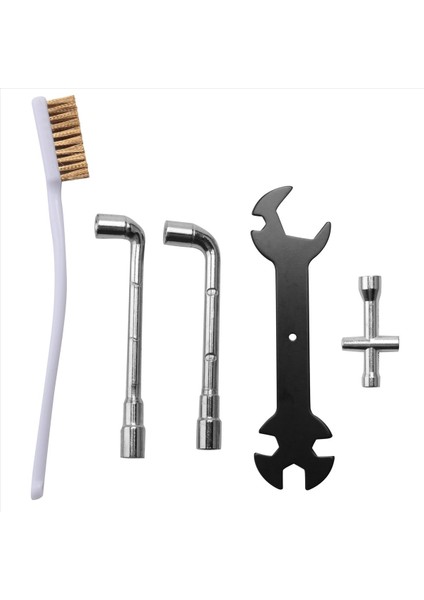 5 3D Yazıcı Parçaları Anahtarı + Mini Phillips Soketi + Nozul Fırçası + 6 mm 7 mm L Ender 3 E3D Aletleri Için Anahtar (Yurt Dışından)