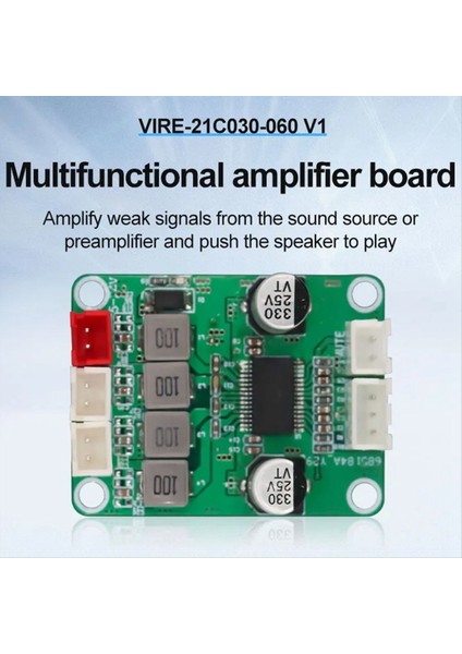 TPA3118D2 Dijital Stereo Ses Amplifikatör Kart 30W &amp 30W 2 0 Kanal Amplifikatör Modülü Dc 12-24V Ses Amplifikatör Modülü (Yurt Dışından) modelleri