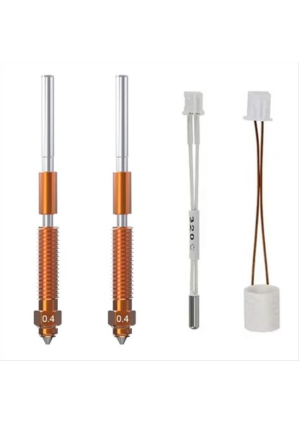 0 4mm Entegre Sertleştirilmiş Çelik Nozullar Hızlı Swap Bakır Alaşım Yüksek Akışlı Yüksek Hızlı Nozullar Ender 3 V3/K1C/K1 Max Için (Yurt Dışından)