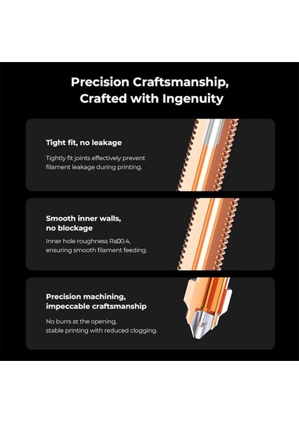 0 4mm Entegre Sertleştirilmiş Çelik Nozullar Hızlı Swap Bakır Alaşım Yüksek Akışlı Yüksek Hızlı Nozullar Ender 3 V3/K1C/K1 Max Için (Yurt Dışından) modelleri