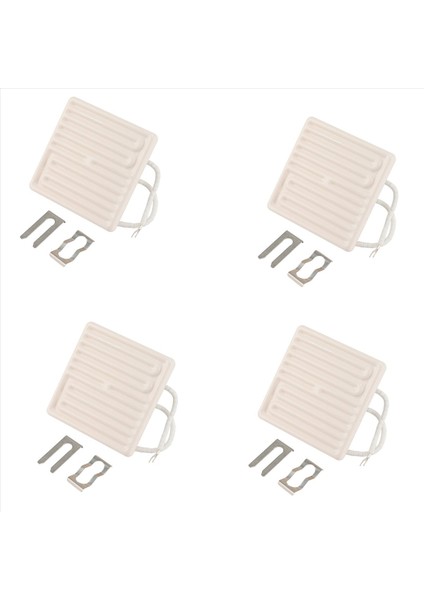 4x Ir Kızılötesi Üst Isıtıcı Seramik Isıtma Sıcak Plaka 120X120MM 220V 650W Lehim Bga Yeniden Iş Istasyonu (Yurt Dışından)