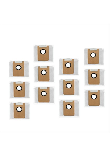 Airrobo T20+ Süpürücü Aksesuarları Için 12 Pcs Toz Torbası Iyi Çalışacak ve Iyi Çalışacak Şekilde Yapılmış (Yurt Dışından) fırsatları