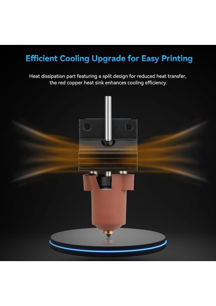 Yüksek Sıcaklık Hotend Kit Kırkırı K1/k1 MAX/K1C 3D Yazıcı Için Entegre Hızlı Swap Nozul ile Yüksek Hızlı (Yurt Dışından) modelleri