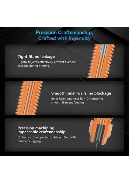 Yüksek Sıcaklık Hotend Kit Kırkırı K1/k1 MAX/K1C 3D Yazıcı Için Entegre Hızlı Swap Nozul ile Yüksek Hızlı (Yurt Dışından) indirimleri