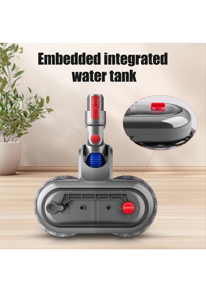 Dyson V8 V7 V10 V11 V15 Sert Zemin Yedek Elektrikli Süpürge Aksesuarları Için Elektrikli Islak Kuru Paspas Başlığı Aparatları (Yurt Dışından) fiyatları