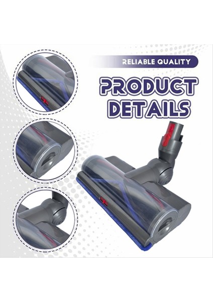 Dyson V7 V8 V10 V11 V15 G5 Elektrikli Süpürge Aparatı Için Torque Drive Temizleme Başlığı Yeşil LED Toz Işığı ile (Yurt Dışından) modelleri