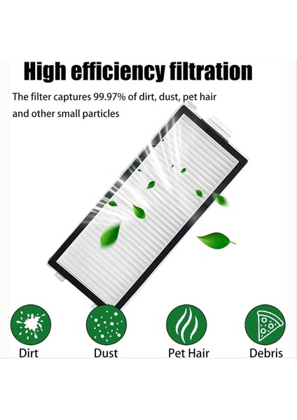 Roborock Saros Z70 / G30 Space Elektrikli Süpürge Parçaları Için 26 Adet Yan Fırça Filtresi Paspas Pedi Toz Torbası Süpürge Aksesuarları (Yurt Dışından) fiyatları