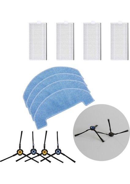 Ilıfe A20 T20S V3X Için Polaris Pvcr 3600 Ev Aletleri Parçaları Paspas Bezleri Yan Fırçalar Filtreler Robot Süpürge Kiti (Yurt Dışından) modelleri