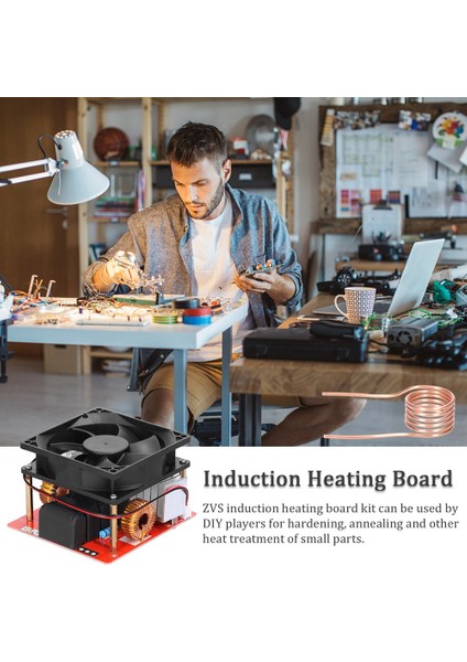 1000W Zvs Indüksiyon Isıtma Kartı Modülü 24-36V Düşük Voltajlı Isıtıcı Geri Sürücü Isıtıcı Dıy Için Bakır Tüplü (Yurt Dışından) modelleri
