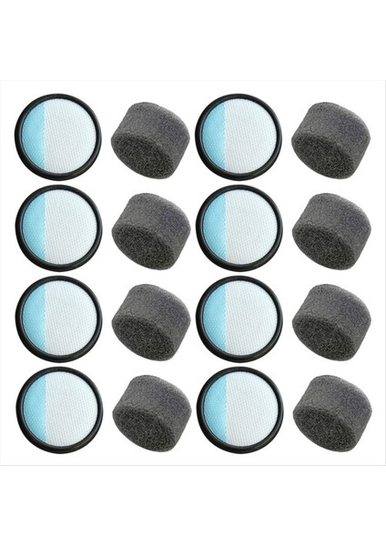 16PCS Vakum Filtre ve Filtre Vax Blade 32V 24V Vakum Süpürge Aksesuarları Için Pamuklu Kit (Yurt Dışından)