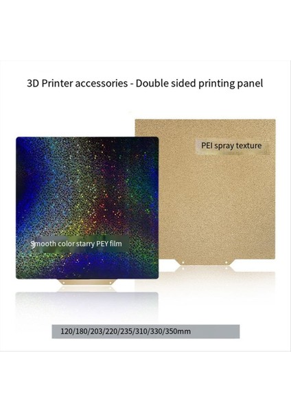 Ender-3 S1 Için Ender-3 S1 Pro Ender-5 S1 K1 Renkli Yapı Plakası Peı Pey 235MM Kaplama Isı Yatağı 3D Yazıcı Aksesuarları (Yurt Dışından) fiyatları
