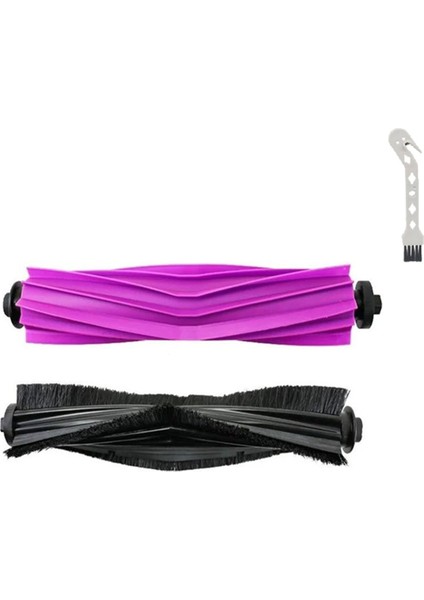 Eureka J20 / Midea W20 W20PRO Elektrikli Süpürge Yedek Parçaları Için 3 Adet Yedek Fırça Ana Fırça Temizleme Fırçası (Yurt Dışından)