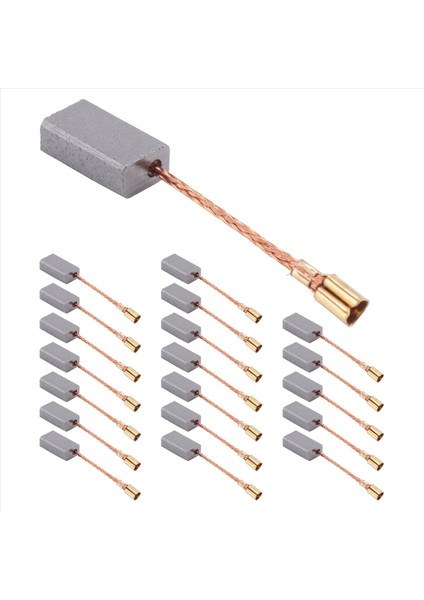 20 Adet Karbon Motor Fırçaları Elektrikli Alet Onarım Parçaları Için Yedek Açılı Öğütücü Fırça (Yurt Dışından) modelleri