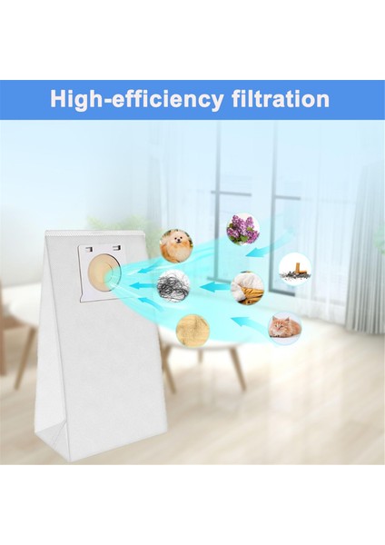 Kenmore BU4022 BU4050 BU4020 BU4018 Intuition Dik Elektrikli Süpürge Için 10'lu Paket IB600 Hepa Yedek Elektrikli Süpürge Torbası (Yurt Dışından) fırsatları