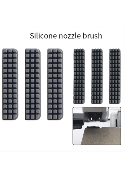 Bambu A1 Mini Meme Silikon Fırçası Için Bambu Lab Için 3D Nozul Temizleyici Aracı 3D Yazıcılar (Yurt Dışından) modelleri