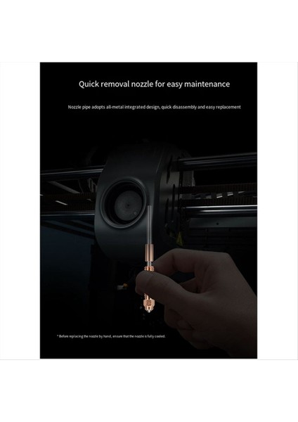 Yüksek Akışlı Baskı Yükseltilmiş Nozul K1C Krom Zirkonyum Bakır Nozul K1 Maks (Yurt Dışından) fırsatları