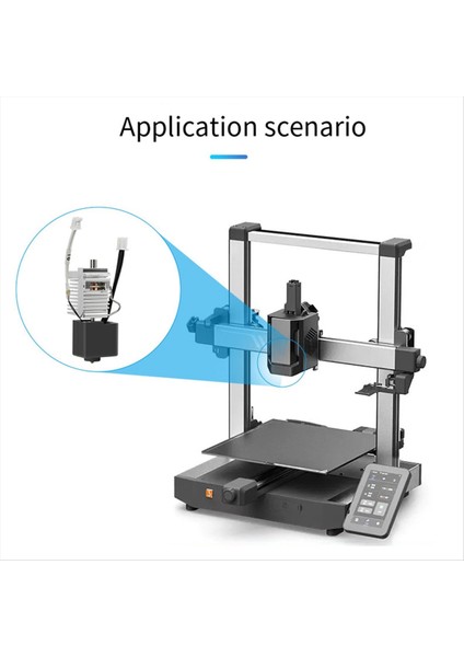 Anycubic Kobra Için 3 Hotend Nozul Termistör Isıtma Tüpü Isıtıcı Blok Isı Lavabosu ile Ancubıc Kobra3 Yedek Parçalar (Yurt Dışından) fırsatları