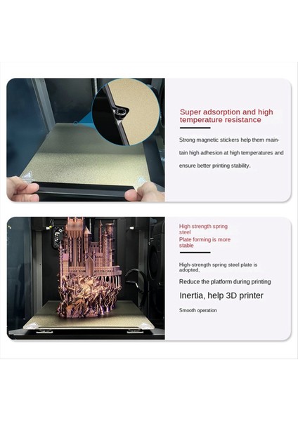 Ender-3 /end-5 S1 /k1 Için Yapı Plakası Esnek Peı 235X235MM Sac Çift Taraflı Kaplama Isı Yatağı 3D Yazıcı Aksesuarları B (Yurt Dışından) modelleri