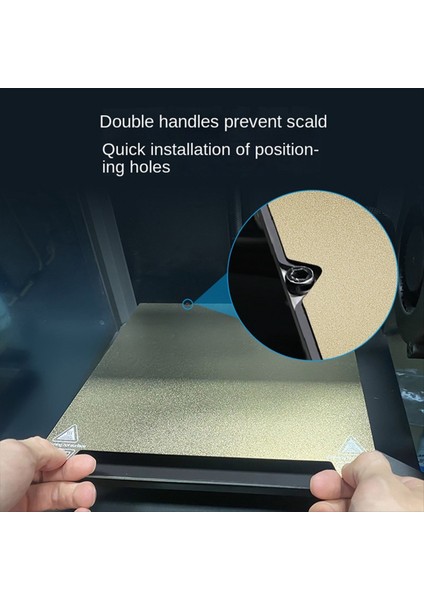 Ender-3 /end-5 S1 /k1 Için Yapı Plakası Esnek Peı 235X235MM Sac Çift Taraflı Kaplama Isı Yatağı 3D Yazıcı Aksesuarları B (Yurt Dışından) fırsatları