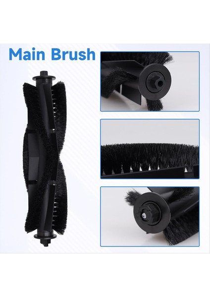 Tikom G8000/G8000 Pro/honiture G20 Robot Vakum Süpürge Için Yedek Parçalar - Yedek Aksesuarlar - Ana Roller Fırça (Yurt Dışından) modelleri