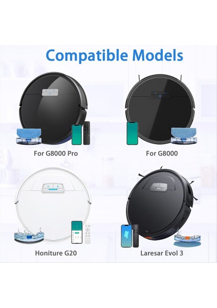 Tikom G8000/G8000 Pro/honiture G20 Robot Vakum Süpürge Için Yedek Parçalar - Yedek Aksesuarlar - Ana Roller Fırça (Yurt Dışından) fırsatları