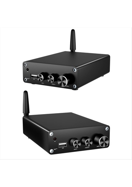 TPA3116 Bluetooth 5 3 Dijital Güç Amplifikatörü Hıfı Stereo Güç Amplifikatörü Ses Amplifikatörü USB Decoder 50W+50W A (Yurt Dışından) fiyatları