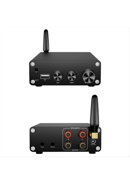 TPA3116 Bluetooth 5 3 Dijital Güç Amplifikatörü Hıfı Stereo Güç Amplifikatörü Ses Amplifikatörü USB Decoder 50W+50W A (Yurt Dışından) modelleri