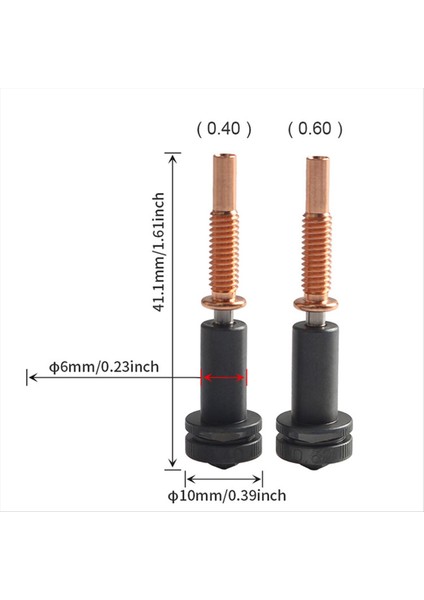 Revo Hotten Sertleştirilmiş Çelik/bakır/titanyum/tc4 Malzeme Için Yüksek Akış 0 4 Mm/0 6mm Nozullar Revo Hotends Için (Yurt Dışından) fiyatları