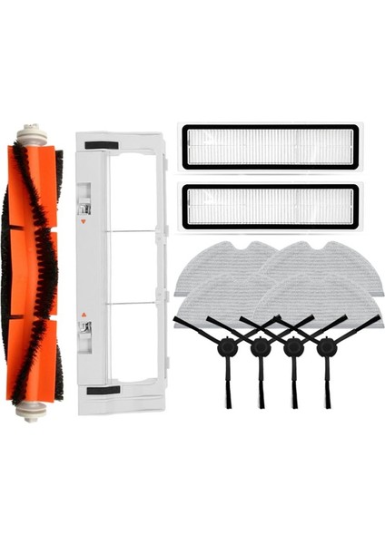 Xiaomi Dreame D9 Robot Ana Fırça Yan Fırça Hepa Filtre Paspas Pedi Toz Haznesi Aksesuarları Elektrikli Süpürge Aksesuarları (Yurt Dışından)