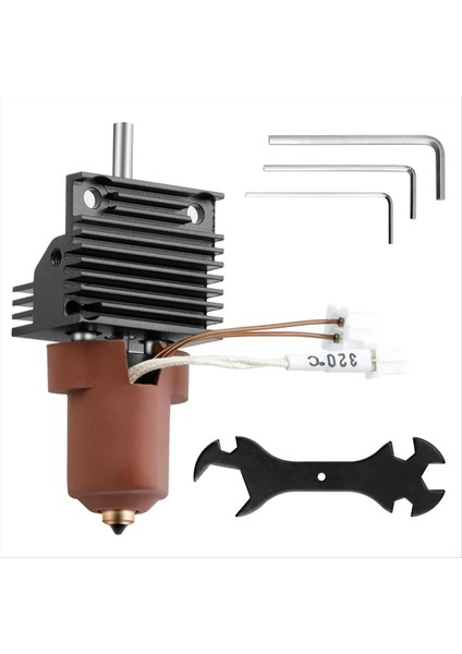 Seramik Hotend Kit-Quick Swap Nozul K1 Max Için All Metal Entegre Ekstrüder Sıcak Uç Değiştirme K1C 3D Yazıcı (Yurt Dışından)