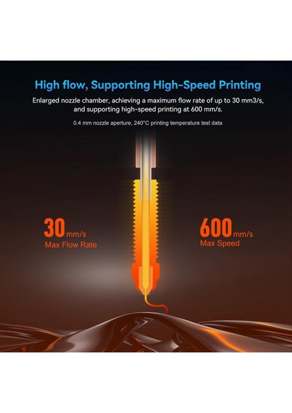 Seramik Hotend Kit-Quick Swap Nozul K1 Max Için All Metal Entegre Ekstrüder Sıcak Uç Değiştirme K1C 3D Yazıcı (Yurt Dışından) modelleri