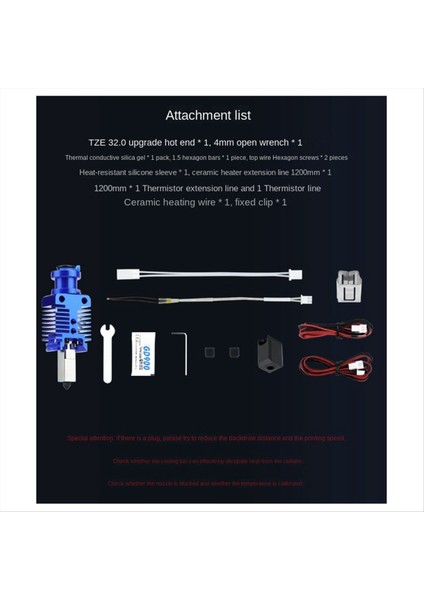 Ender 3 CR10 Voron Için 2 4 Hi-End Extruder 3D Yazıcı Parçaları Ender 3 V2 CR10S Yüksek Hızlı Baskı Head Hotend Kiti (Yurt Dışından) fiyatları