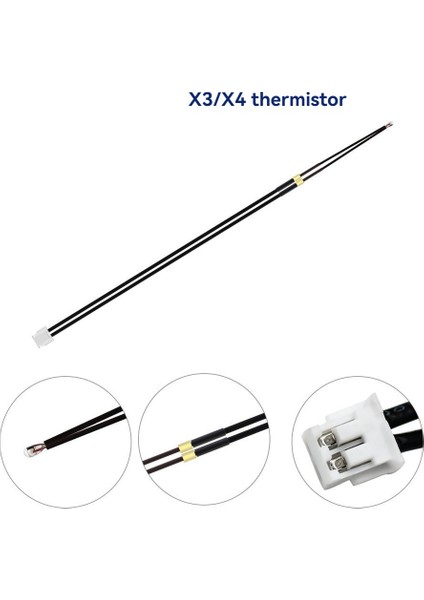 24V 48W Sidewinder Için Seramik Kartuş Isıtıcı X3 X4 Termistör - 3D Yazıcı Parçaları B B (Yurt Dışından) modelleri