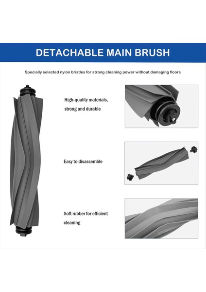 Dreame L10S Pro Ultra Heat RLL82CE/X30 Ultra/mova E30 Ultra Elektrikli Süpürge Parçaları Için 23 Adet Ana Yan Fırça Filtre Paspas Toz Torbası (Yurt Dışından) fırsatları